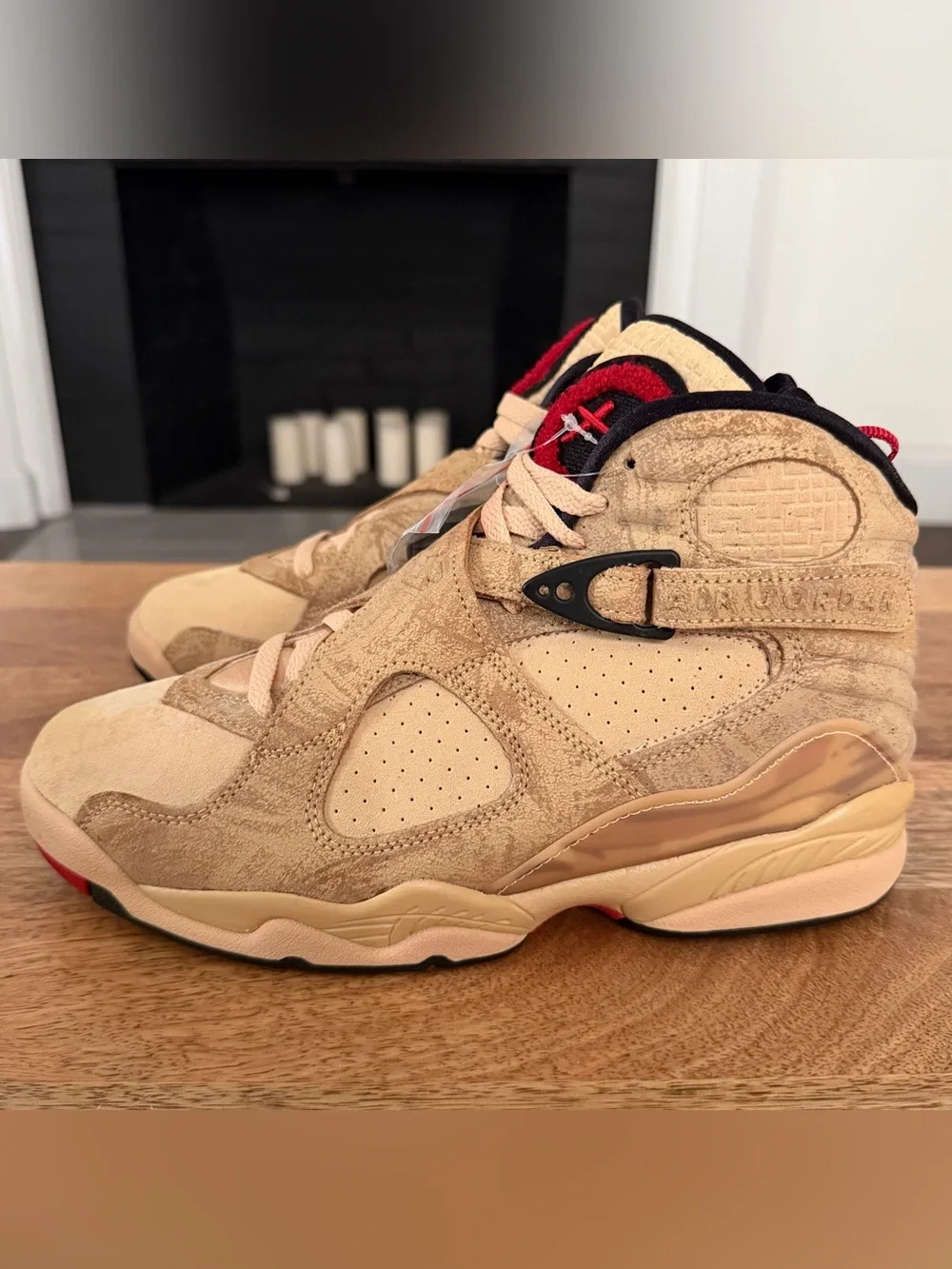 Air Jordan 8 Retro x Rui Hachimura “Black Samurai” - Mens Size 7 - (DO2496-700)